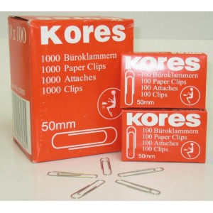 Sąvaržėlės 50mm KORES, 100 vnt. įp.10